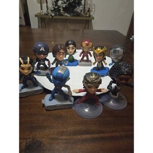 Mcdonalds Happy Meal Marvel Toys, Lot Of 10